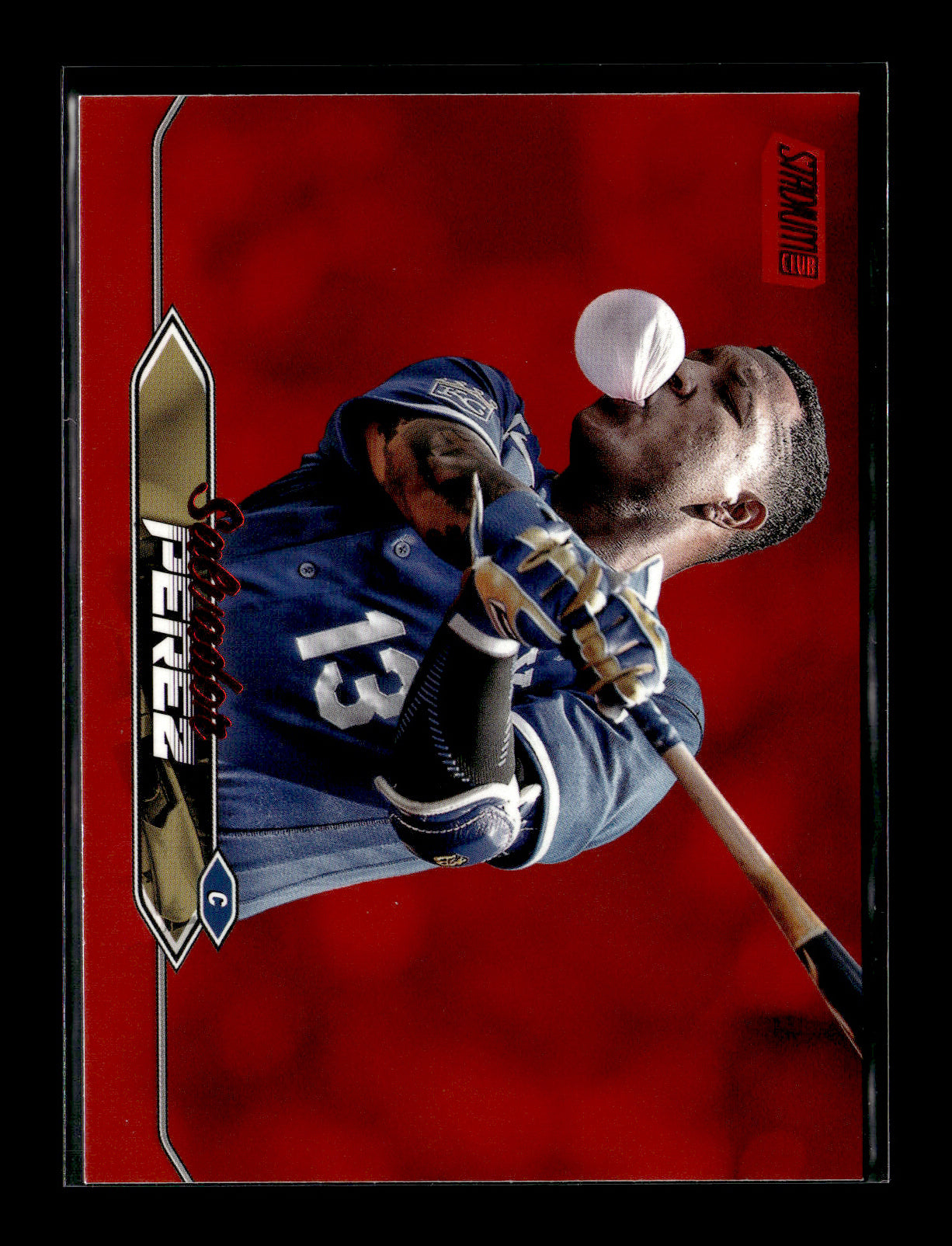 2024 Stadium Club Salvador Perez #149 Red Foil Kansas City Royals