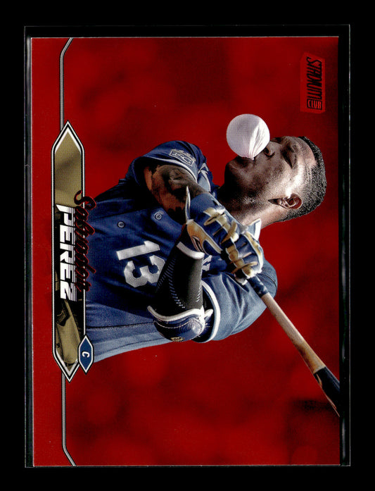 2024 Stadium Club Salvador Perez #149 Red Foil Kansas City Royals
