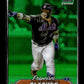 2024 Stadium Club Francisco Alvarez #110 Chrome Green Refractors New York Mets