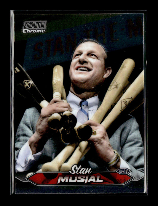 2024 Stadium Club Stan Musial #266 Chrome St. Louis Cardinals