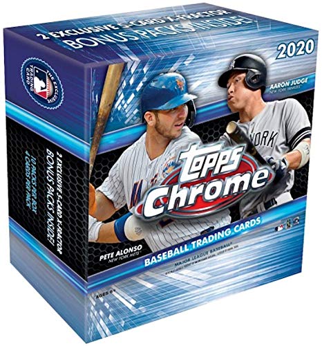2020 Topps Chrome Baseball Mega Box