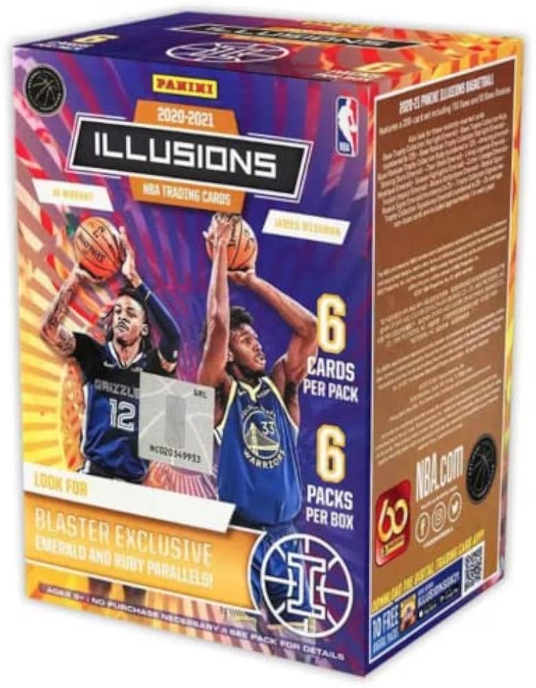 2020-21 Panini Illusions Basketball Blaster Box