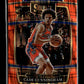 2021-22 Panini Select Cade Cunningham #11 Orange Flash Prizms Detroit Pistons