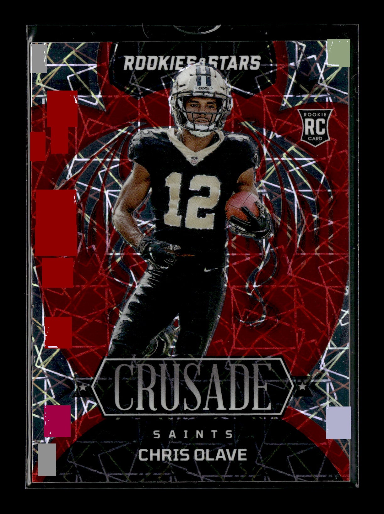 2022 Panini Rookies & Stars Chris Olave #CR-16 Crusade Longevity #/80 New Orleans Saints