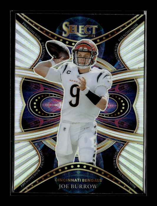 2021 Panini Select Joe Burrow #PHE-3 Phenomenon Cincinnati Bengals
