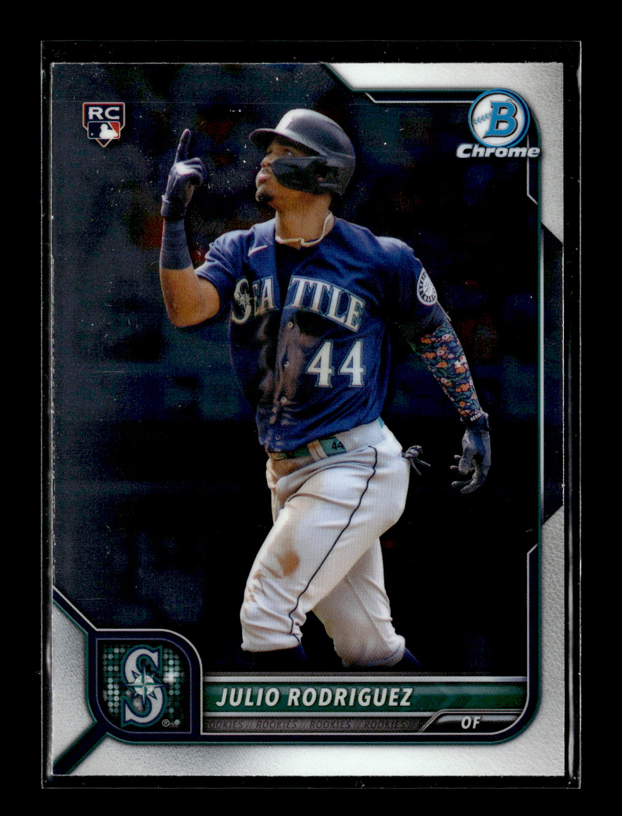 2022 Bowman Chrome Julio Rodriguez #48 Seattle Mariners