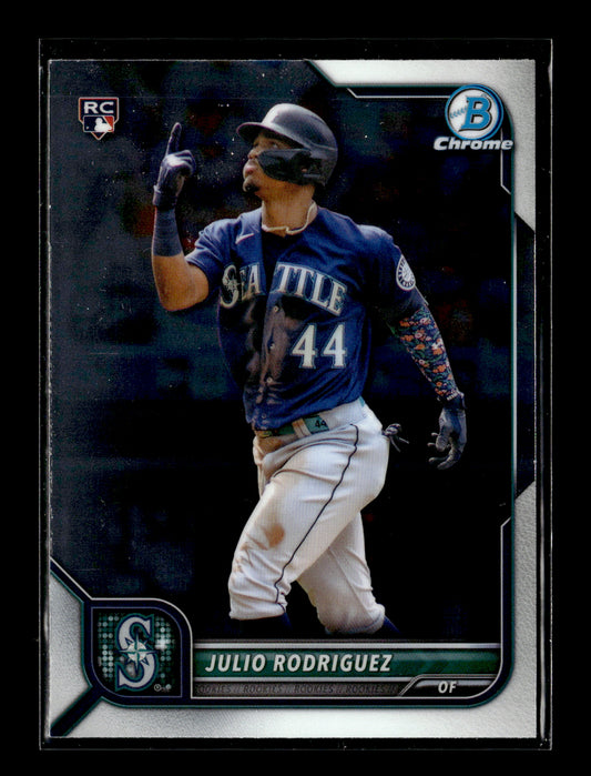 2022 Bowman Chrome Julio Rodriguez #48 Seattle Mariners