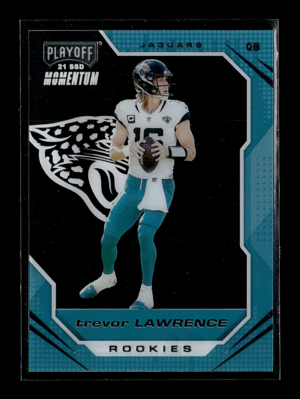 2021 Panini Chronicles Trevor Lawrence #PMR-1 Playoff Momentum Rookies Jacksonville Jaguars