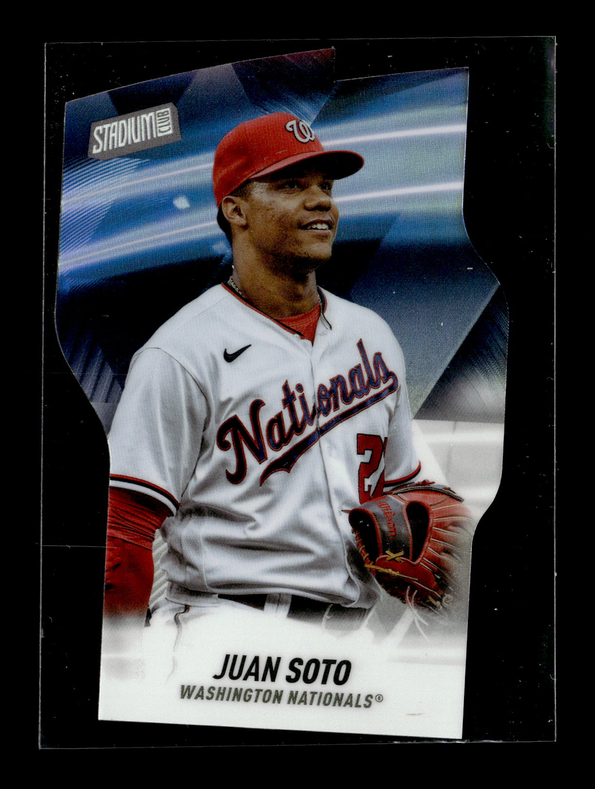2022 Stadium Club Juan Soto #T-28 Triumvirates Washington Nationals