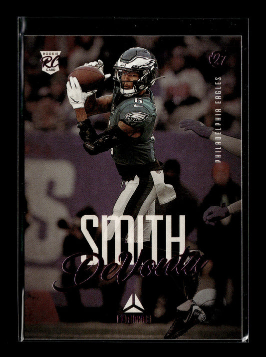 2021 Panini Chronicles DeVonta Smith #211 Luminance Update Rookies Pink Philadelphia Eagles