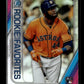 2020 Bowman Yordan Alvarez #ROYF-YA Chrome Rookie of the Year Favorites Houston Astros