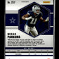 2021 Panini Mosaic Micah Parsons #257 Prizm Silver Dallas Cowboys