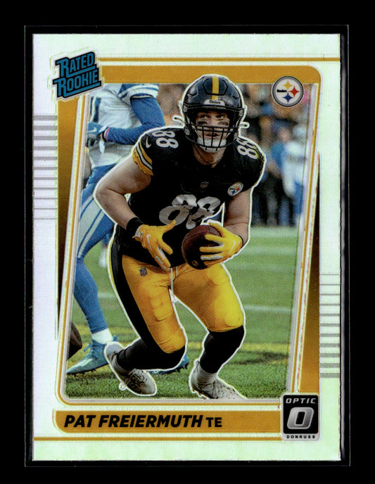 2021 Donruss Optic Pat Freiermuth #232 Holo Pittsburgh Steelers