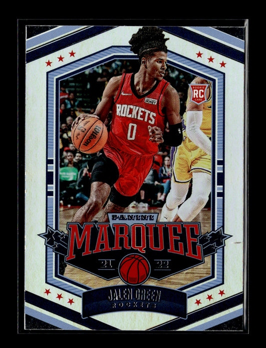 2021-22 Panini Chronicles Jalen Green #366 Houston Rockets