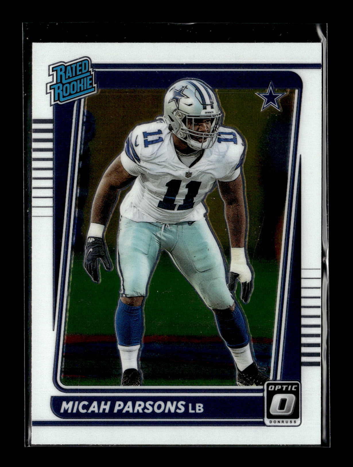 2021 Donruss Optic Micah Parsons #245 Dallas Cowboys