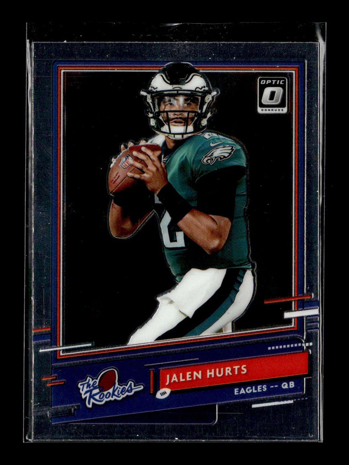 2020 Donruss Optic Jalen Hurts #TR-JAH The Rookies Philadelphia Eagles