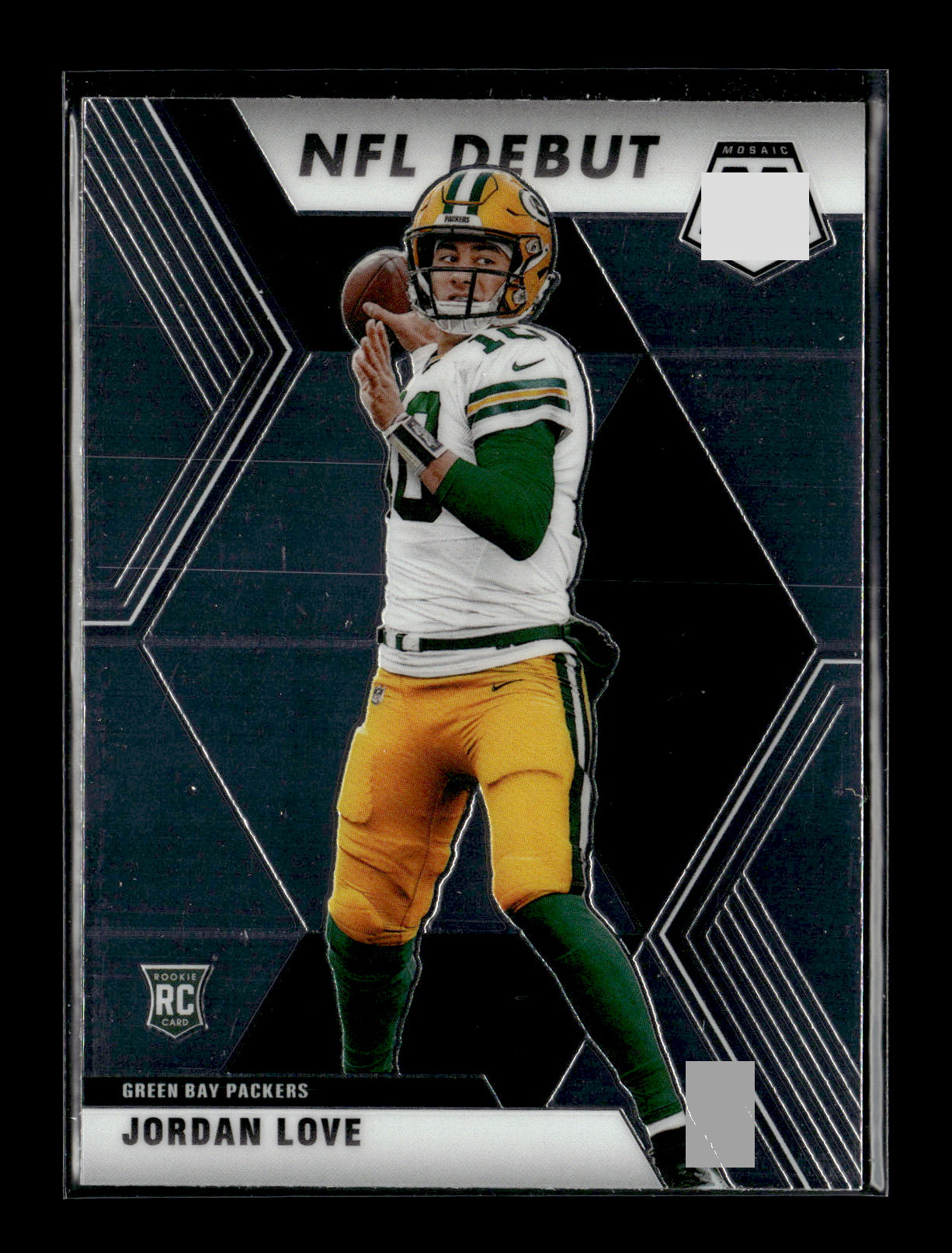 2020 Panini Mosaic Jordan Love #264 Green Bay Packers