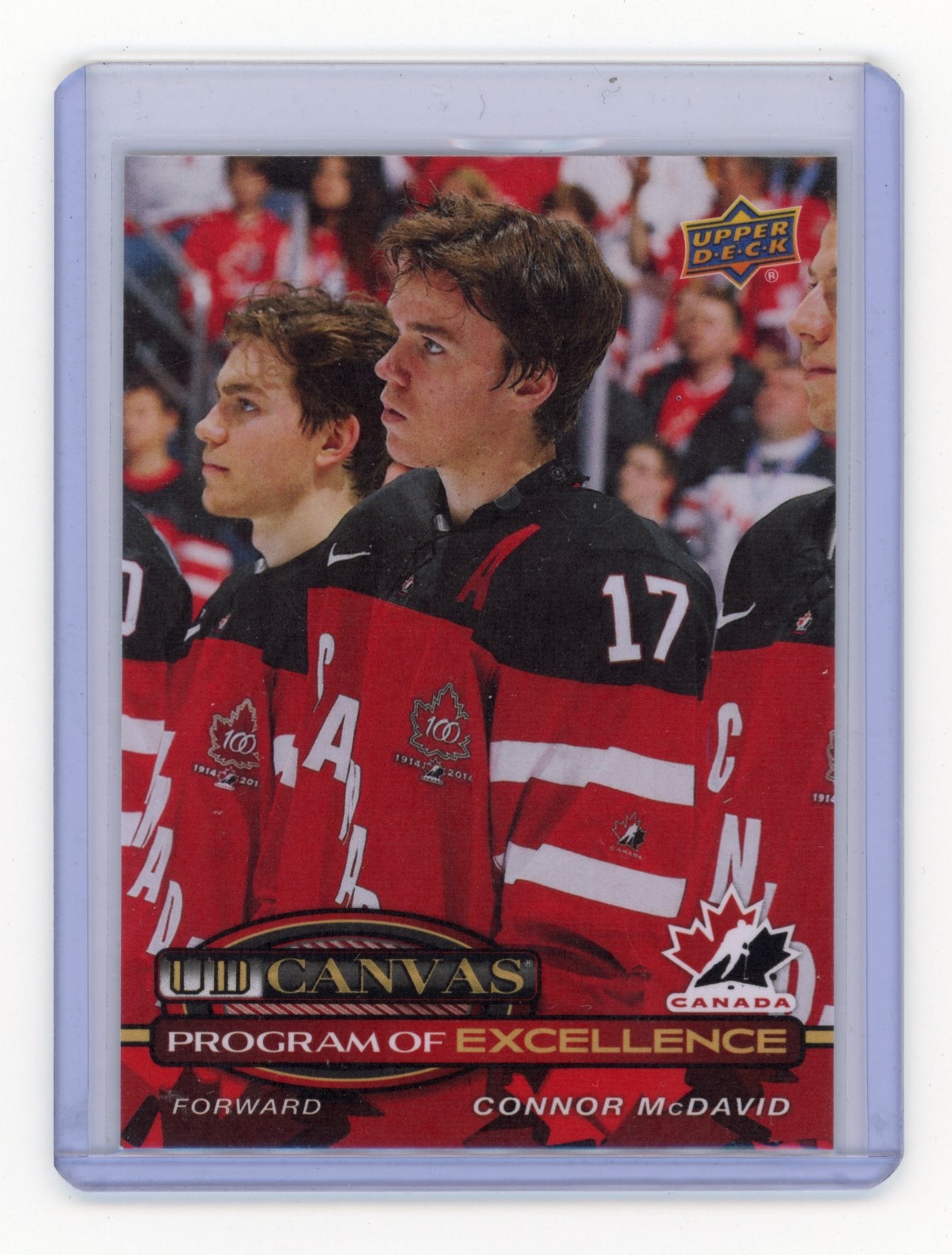 2025-26 Upper Deck Connor McDavid #C-260 UD Canvas Canada