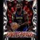 2024-25 Donruss LeBron James #14 Unleashed Diamond Red #/75 Los Angeles Lakers