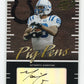 2003 Playoff Hogg Heaven Marvin Harrison #PP-25 Pig Pens Autographs #/50 Indianapolis Colts