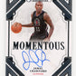 2022-23 Panini Flawless Jamal Crawford #MA-JCF Momentous Autographs #/25 Los Angeles Clippers