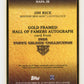 2023 Topps Gilded Collection Jim Rice #HAFA-JR Gold Framed Hall of Famers Autographs Rose Gold #/50 Boston Red Sox