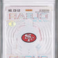 2021 Panini Illusions Clear Shots Joe Montana #CS-12 Clear Shots-Sig-Red PSA 10 San Fransico Niners