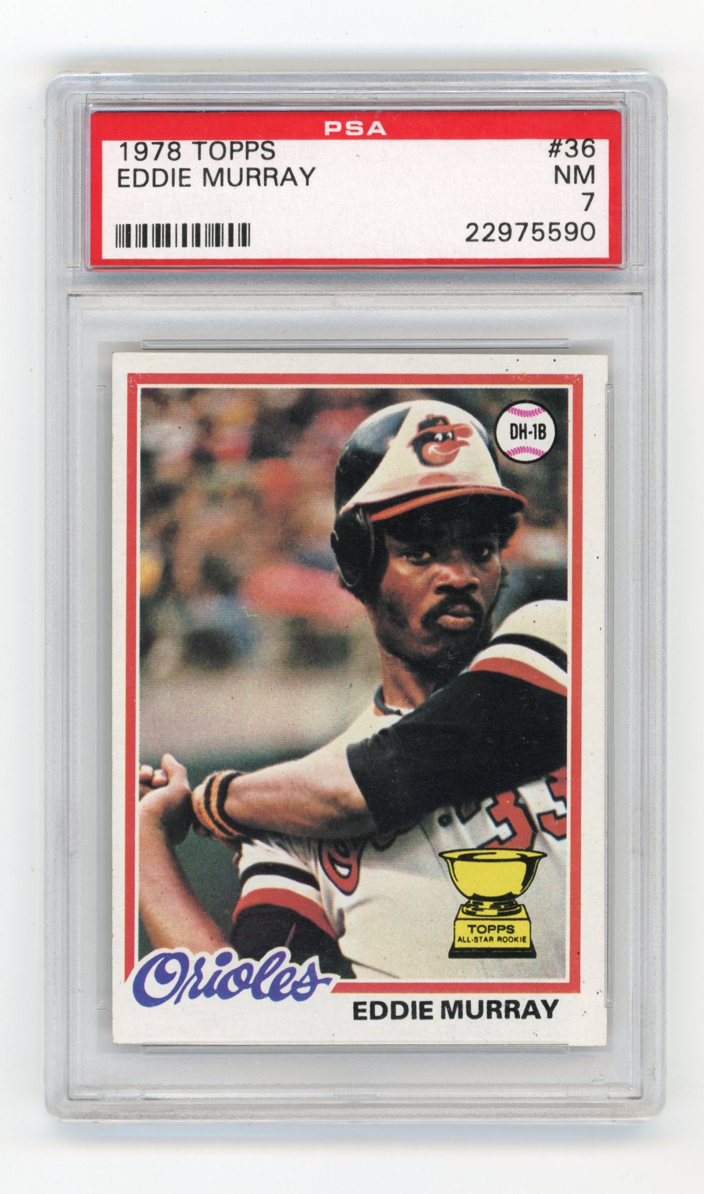 1978 Topps Eddie Murray #36 PSA 7