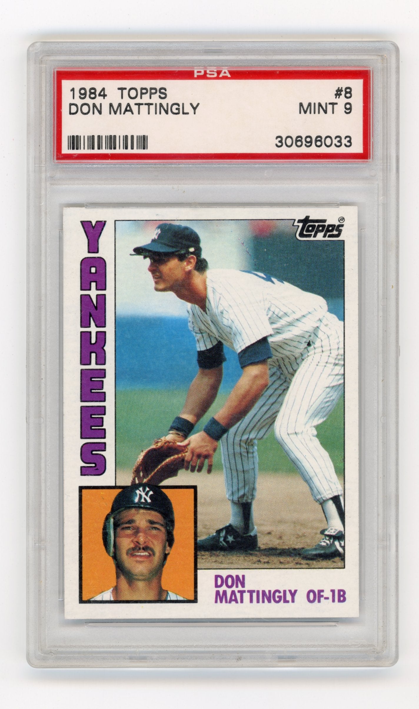 1984 Topps Don Mattingly #8 PSA 9