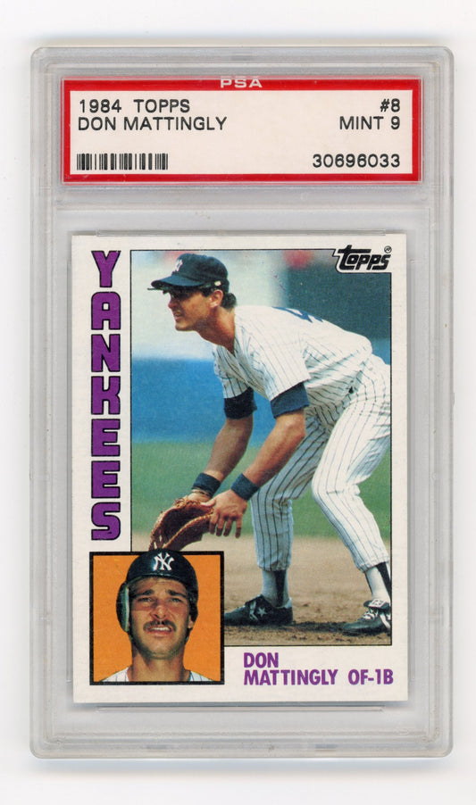 1984 Topps Don Mattingly #8 PSA 9