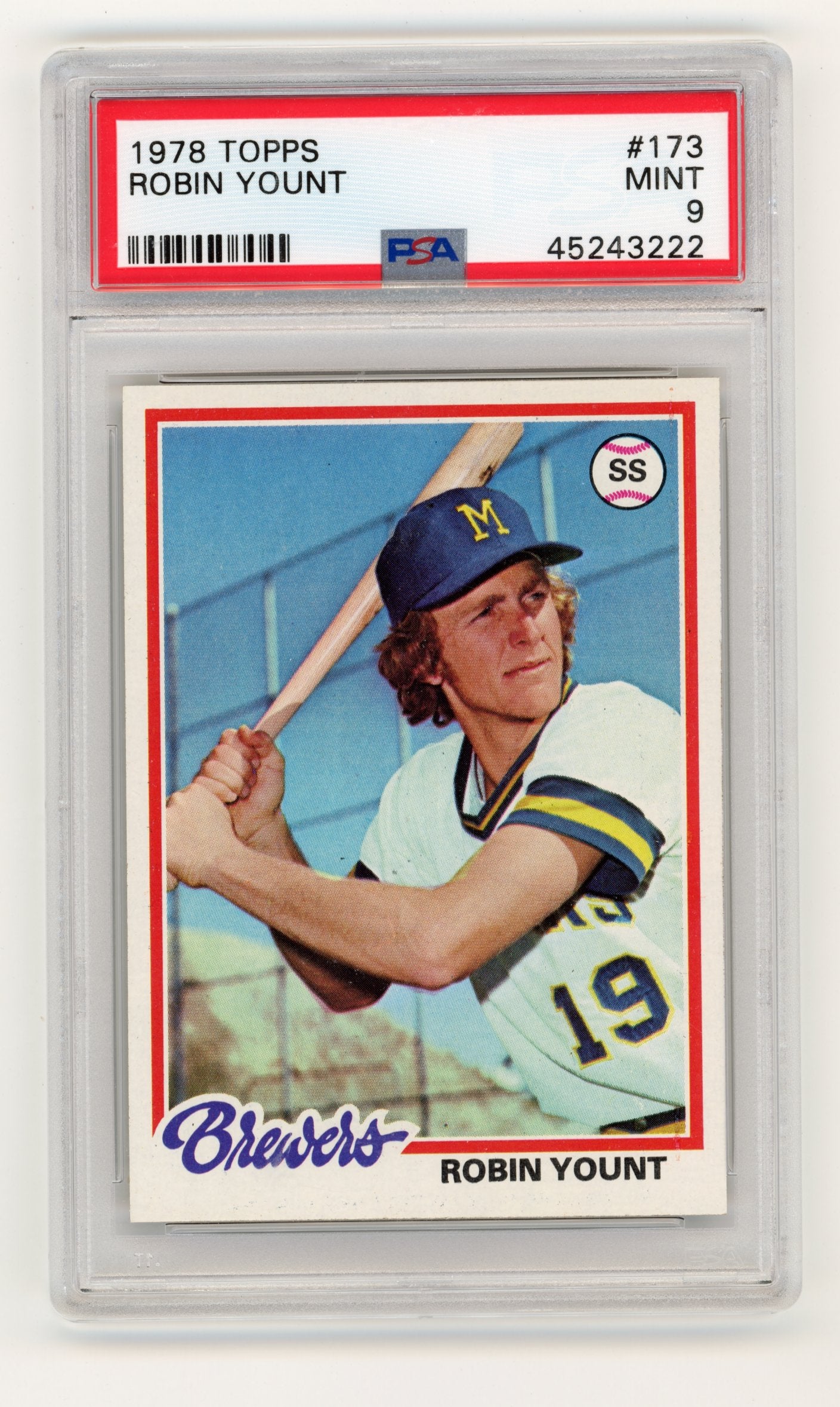1978 Topps Robin Yount #173 PSA 9