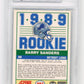 1989 Score Barry Sanders #257 Detroit Lions