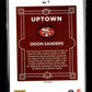 2025 Donruss Optic Deion Sanders #7 Uptown San Francisco 49ers