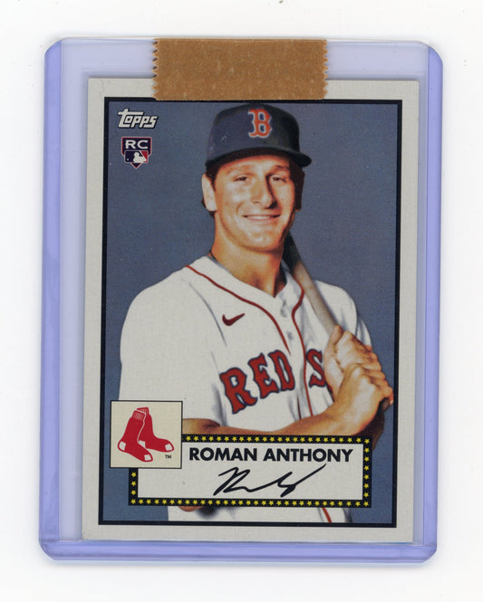 2026 Topps Roman Anthony #189 1952 Base Card Variations Boston Red Sox