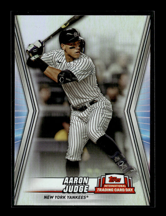 2023 Topps International Trading Card Day New York Yankees Aaron Judge #NYY-1 New York Yankees