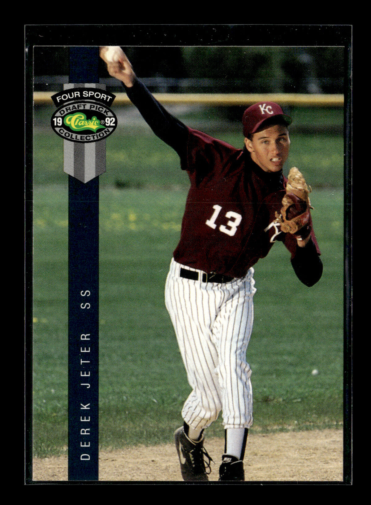 1992 Classic Four Sport Derek Jeter #231 Gold New York yankees