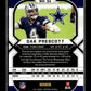 2021 Panini Obsidian Dak Prescott #26 Dallas Cowboys