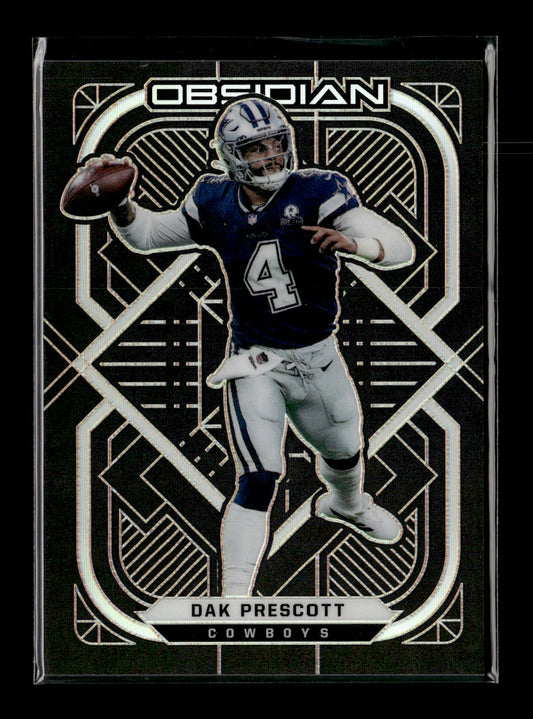 2021 Panini Obsidian Dak Prescott #26 Dallas Cowboys