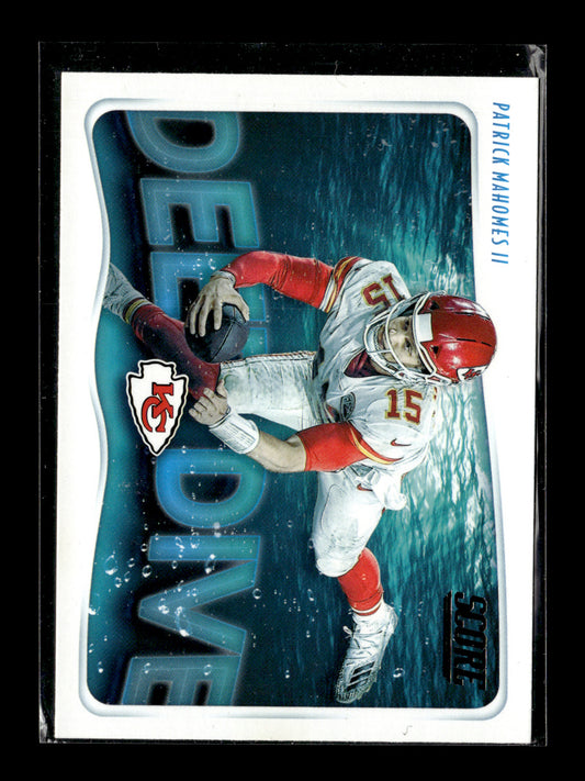 2020 Score Patrick Mahomes II #DD-PM Deep Dive Kansas City Chiefs