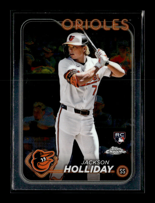 2024 Topps Chrome Jackson Holliday #88 Baltimore Orioles