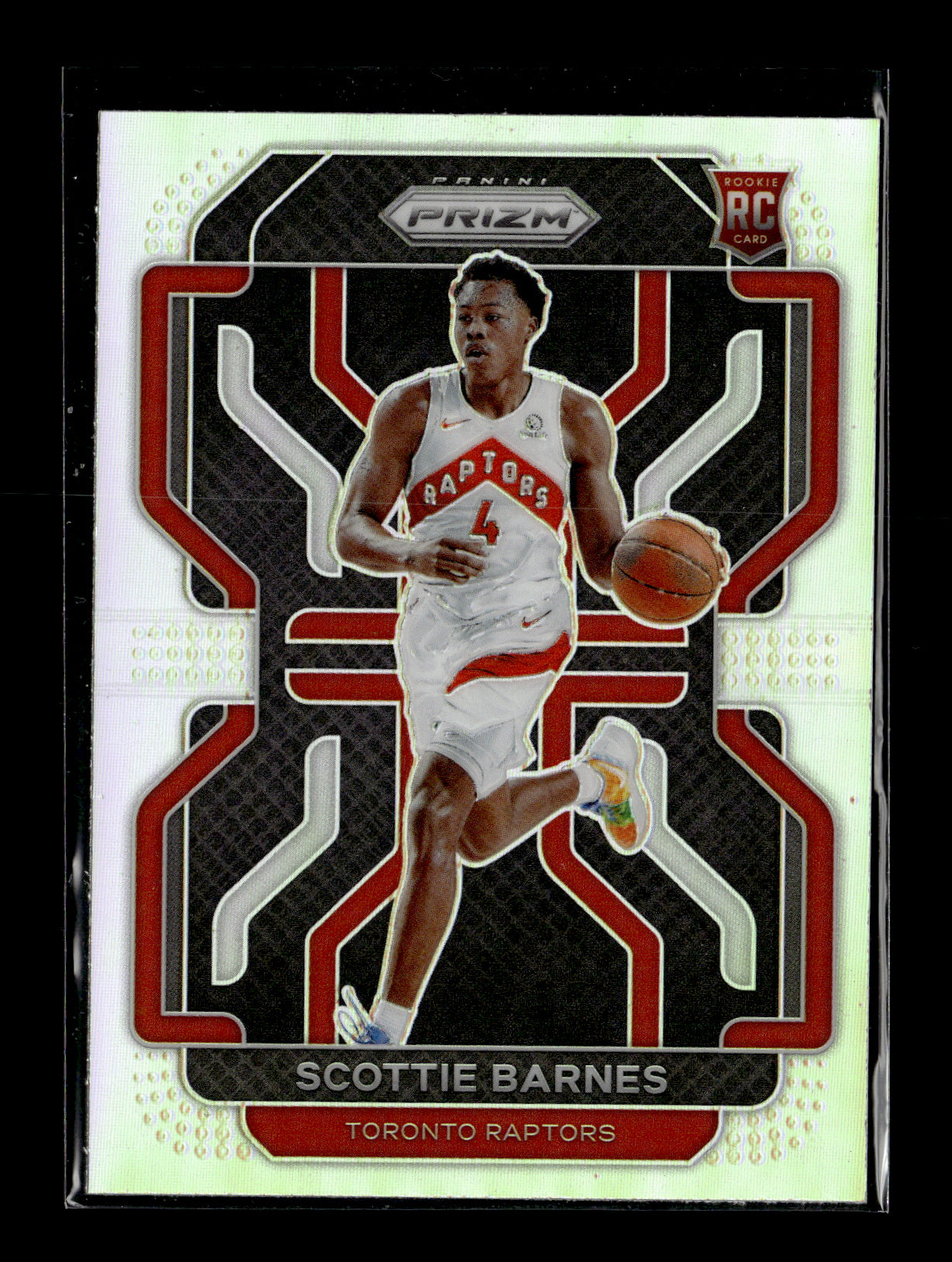 2021-22 Panini Prizm Scottie Barnes #320 Silver Toronto Raptors