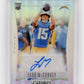 2024 Panini Prizm Deca Ladd McConkey #S-LMC Signatures Silver Prizms Los Angeles Chargers
