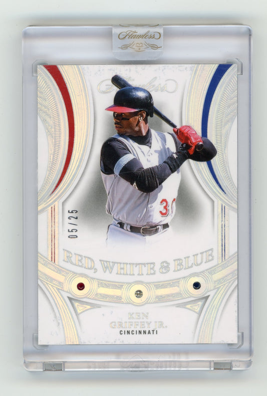 2025 Panini Flawless Ken Griffey Jr. #68 #/25 Cincinnati Reds