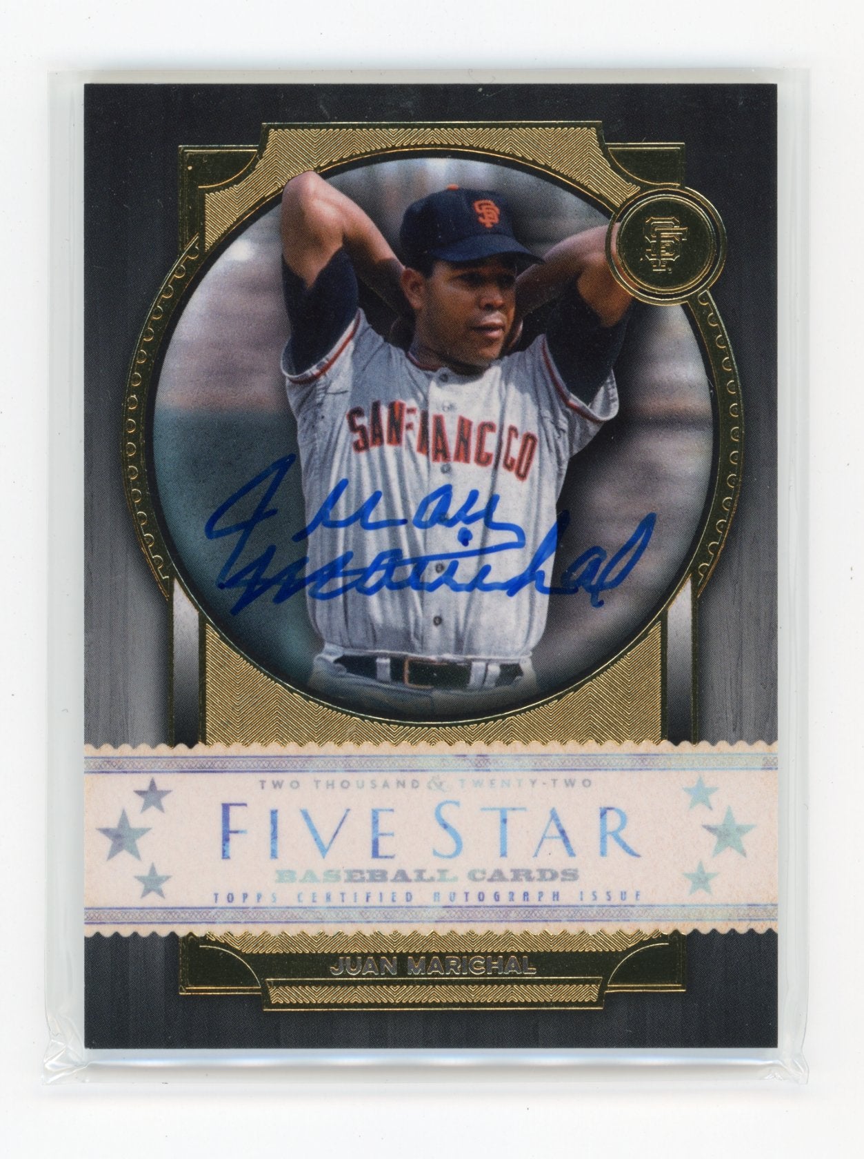 2022 Topps Five Star Juan Marichal #FSA-MAR San Francisco Giants