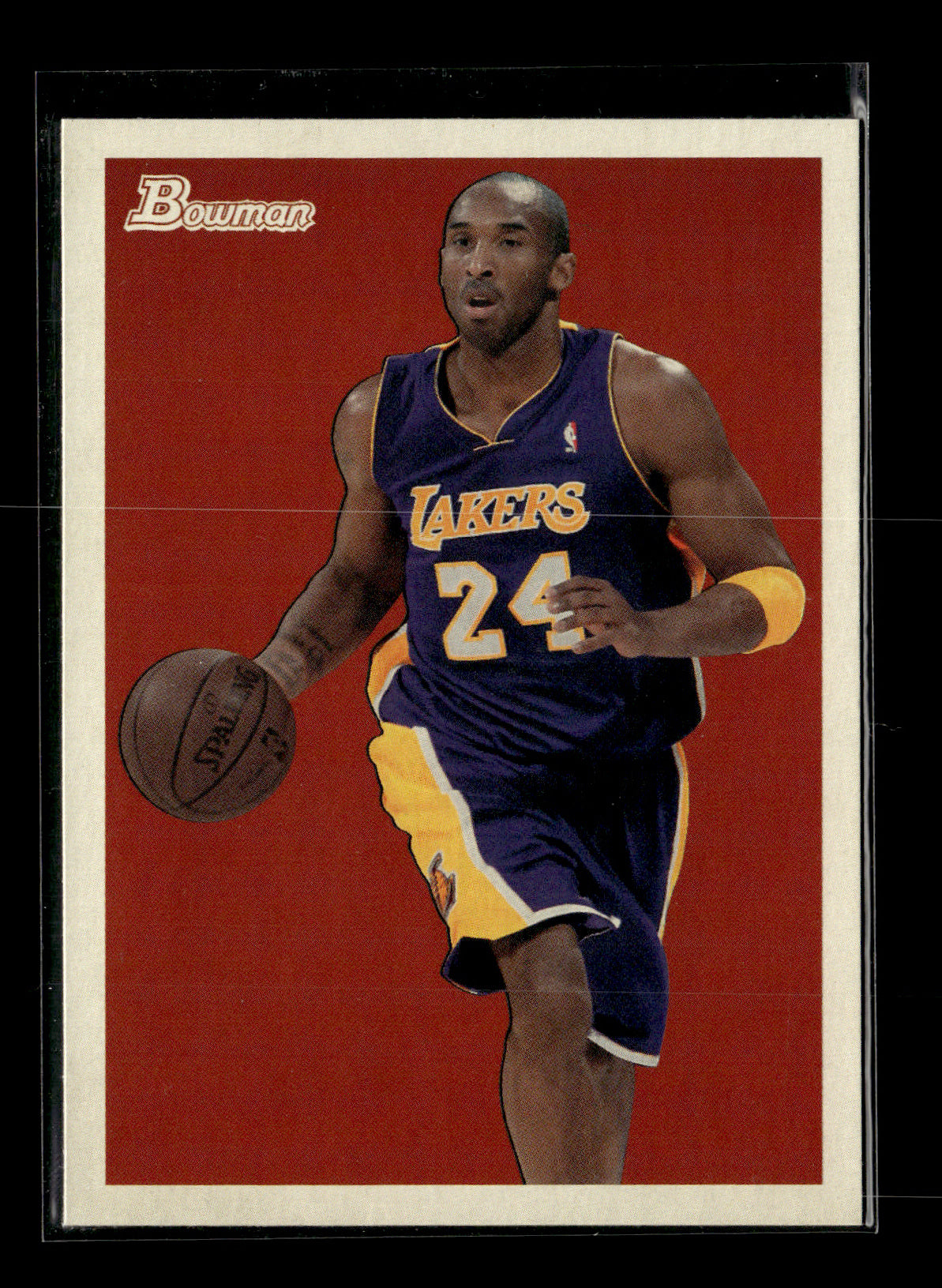 2009-10 Bowman 48 Kobe Bryant #36 Los Angeles Lakers