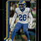 2025 Topps Chrome Kamren Kinchens #174 Black Wave Refractor #/10 Los Angeles Rams