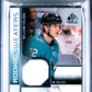 2021 Sp Game Used Rookie Sweaters William Eklund #RSWE Rookie Sweaters PSA 8 San Jose Sharks