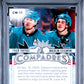 2025 Upper Deck Compadres Toffoli/Celebrini #CM-11 Compadres-Speckle PSA 9 San Jose Sharks