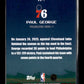 2025-26 Topps Paul George #8B-7 8-Bit Ballers Philadelphia 76ers