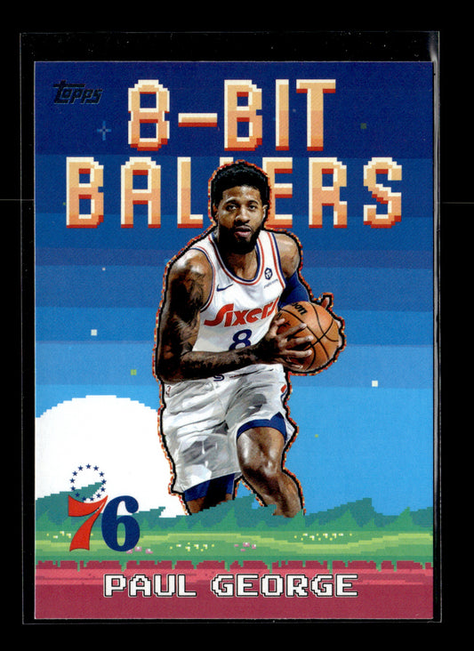 2025-26 Topps Paul George #8B-7 8-Bit Ballers Philadelphia 76ers